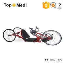 Fauteuils roulants de sport Topmedi Marathon Racing Speed ​​King avec roue Spinergy